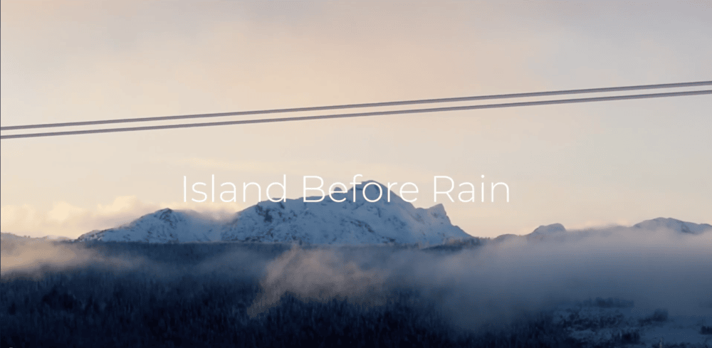 Videography project Island Before Rain